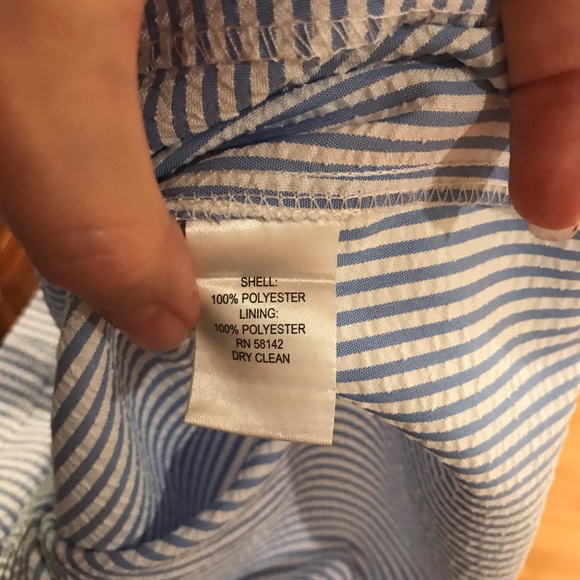 London Times seersucker sleeveless dress - Picture 5 of 5